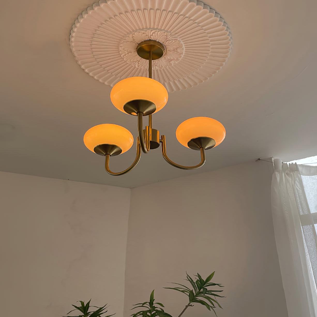 Bergen Glass Globe Cluster Chandelier