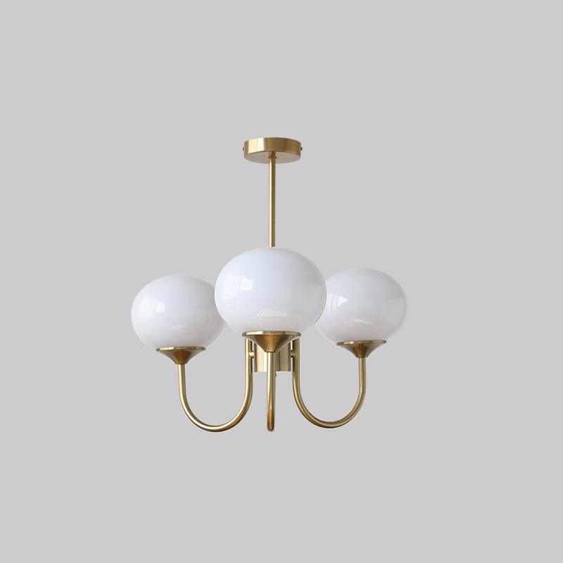 Bergen Glass Globe Cluster Chandelier