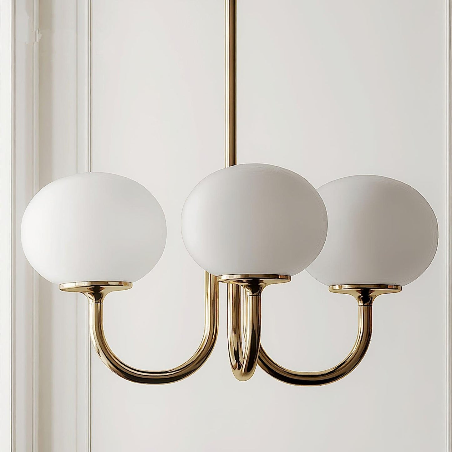 Bergen Glass Globe Cluster Chandelier