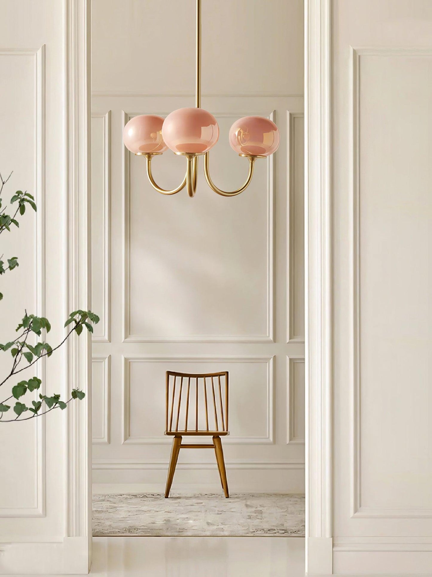 Bergen Glass Globe Cluster Chandelier