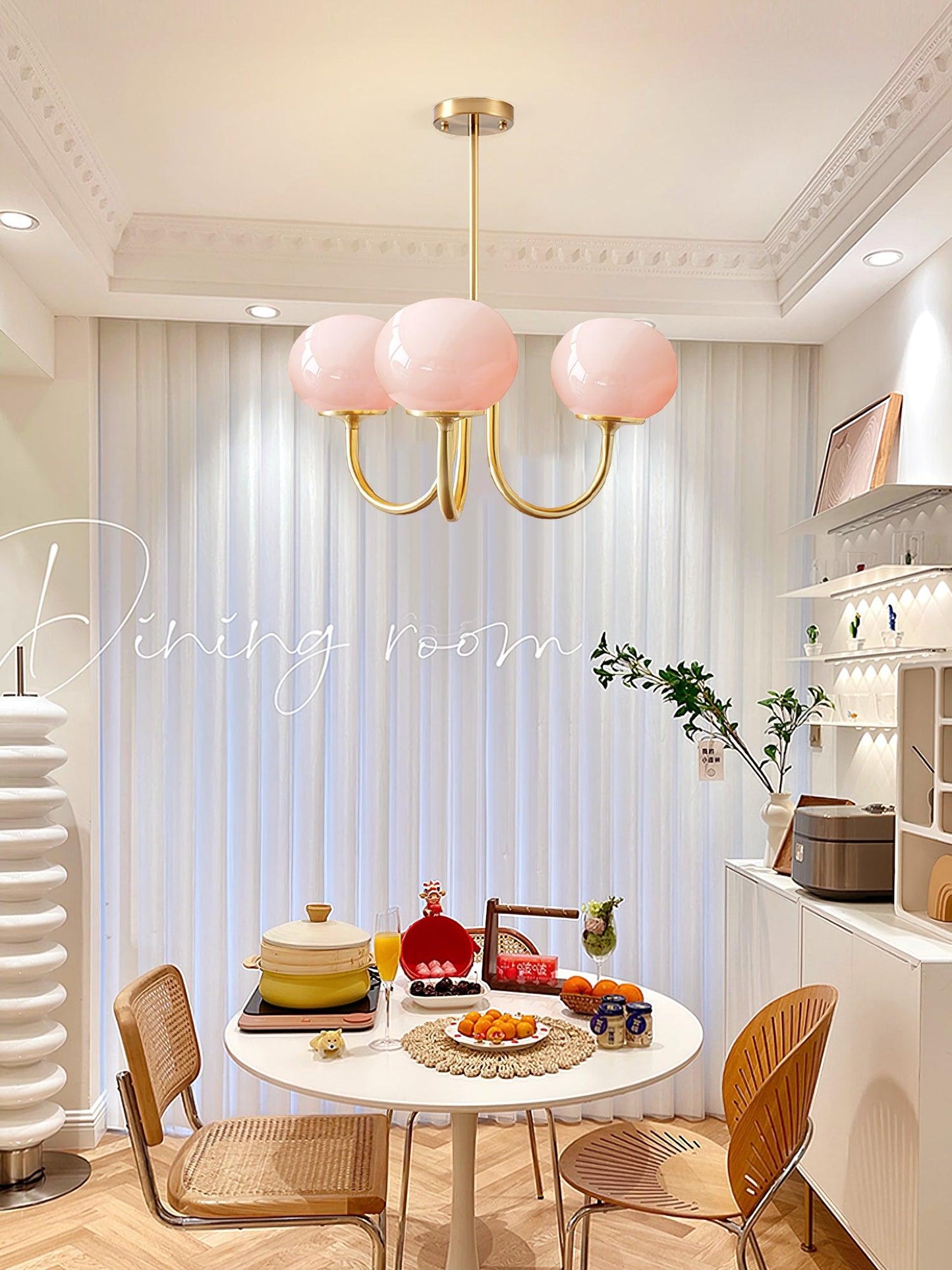 Bergen Glass Globe Cluster Chandelier