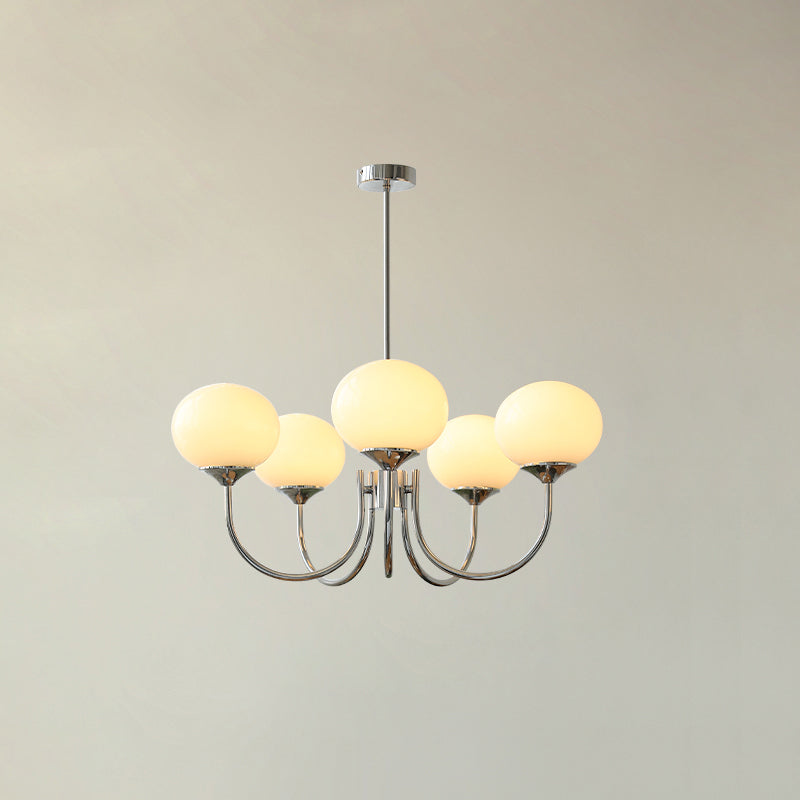 Bergen Glass Globe Cluster Chandelier