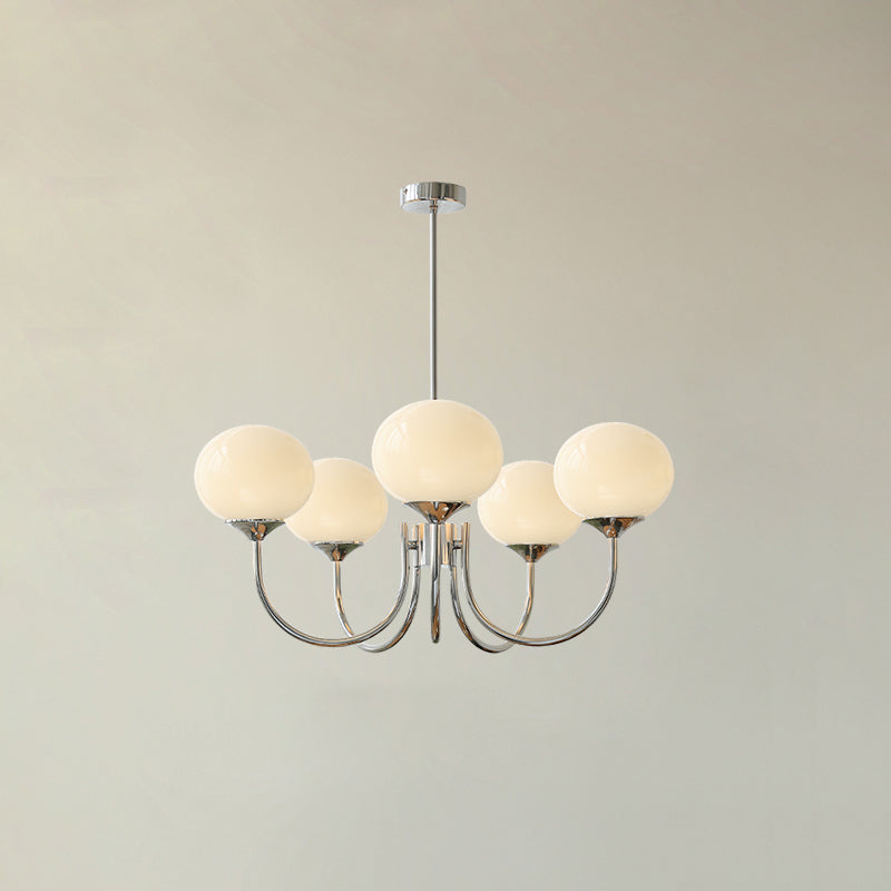 Bergen Glass Globe Cluster Chandelier