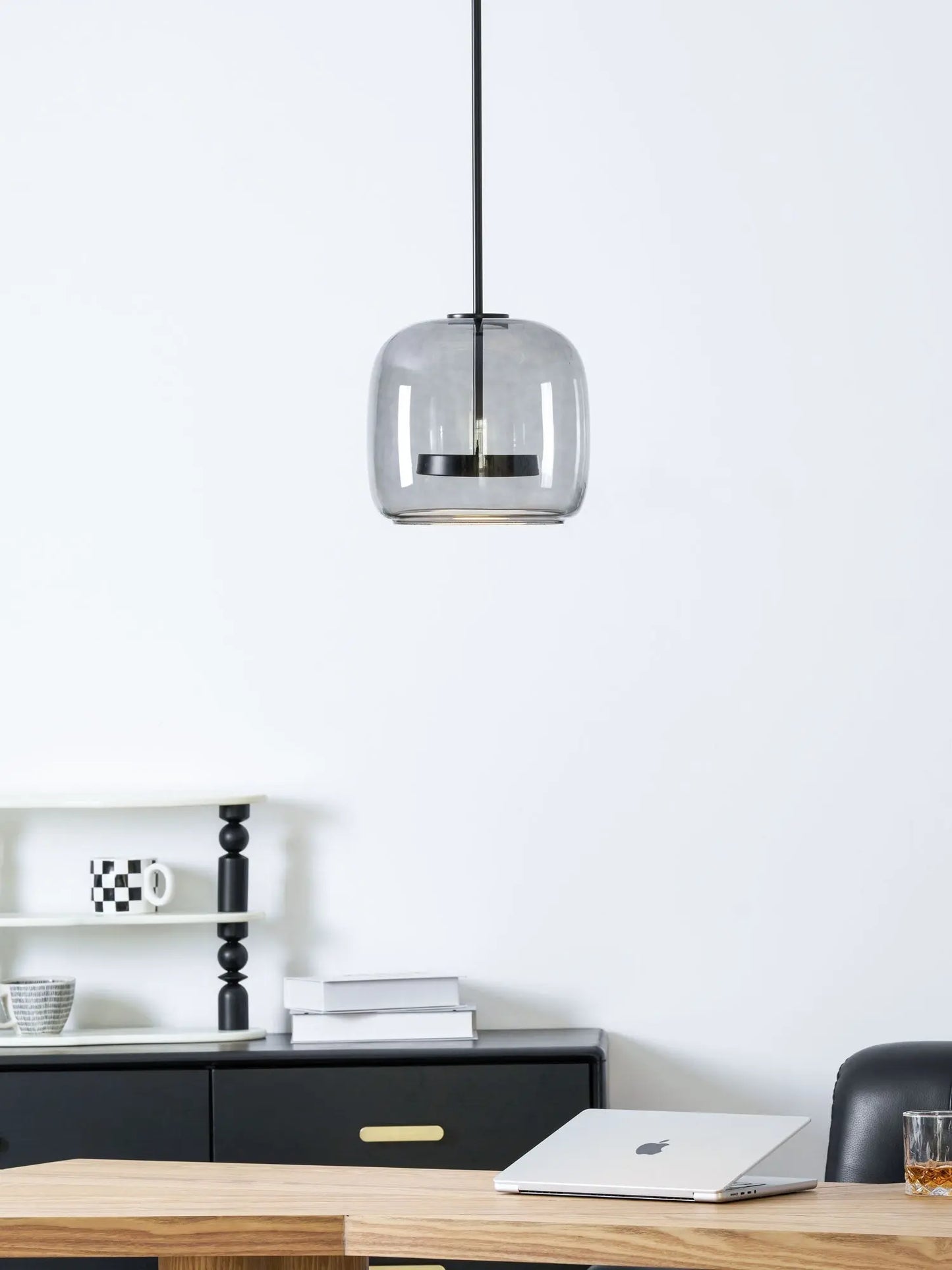 Metro Sphere Glass Pendant Lamp Erbstuk
