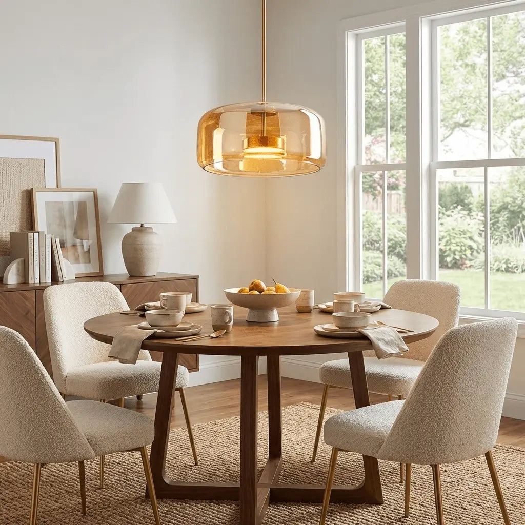 Metro Sphere Glass Pendant Lamp Erbstuk