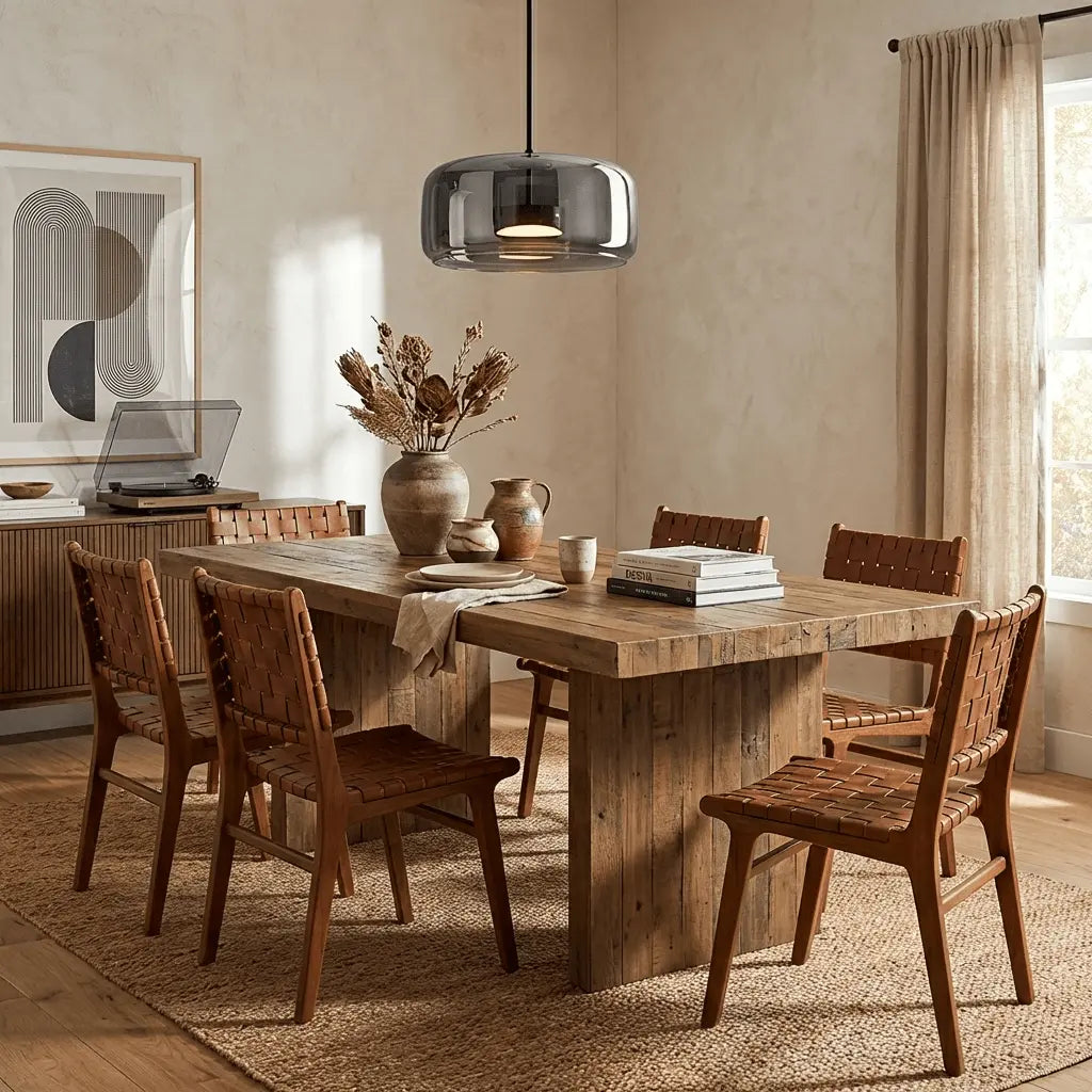 Metro Sphere Glass Pendant Lamp Erbstuk