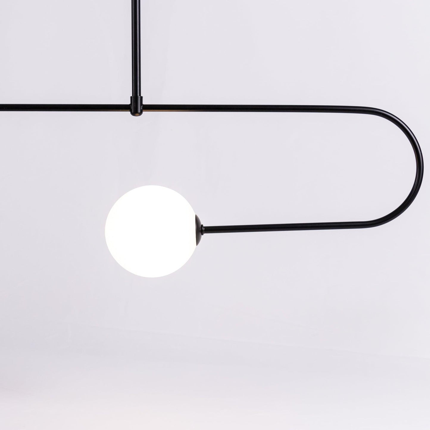 Oslo Opal Glass Globe Chandelier