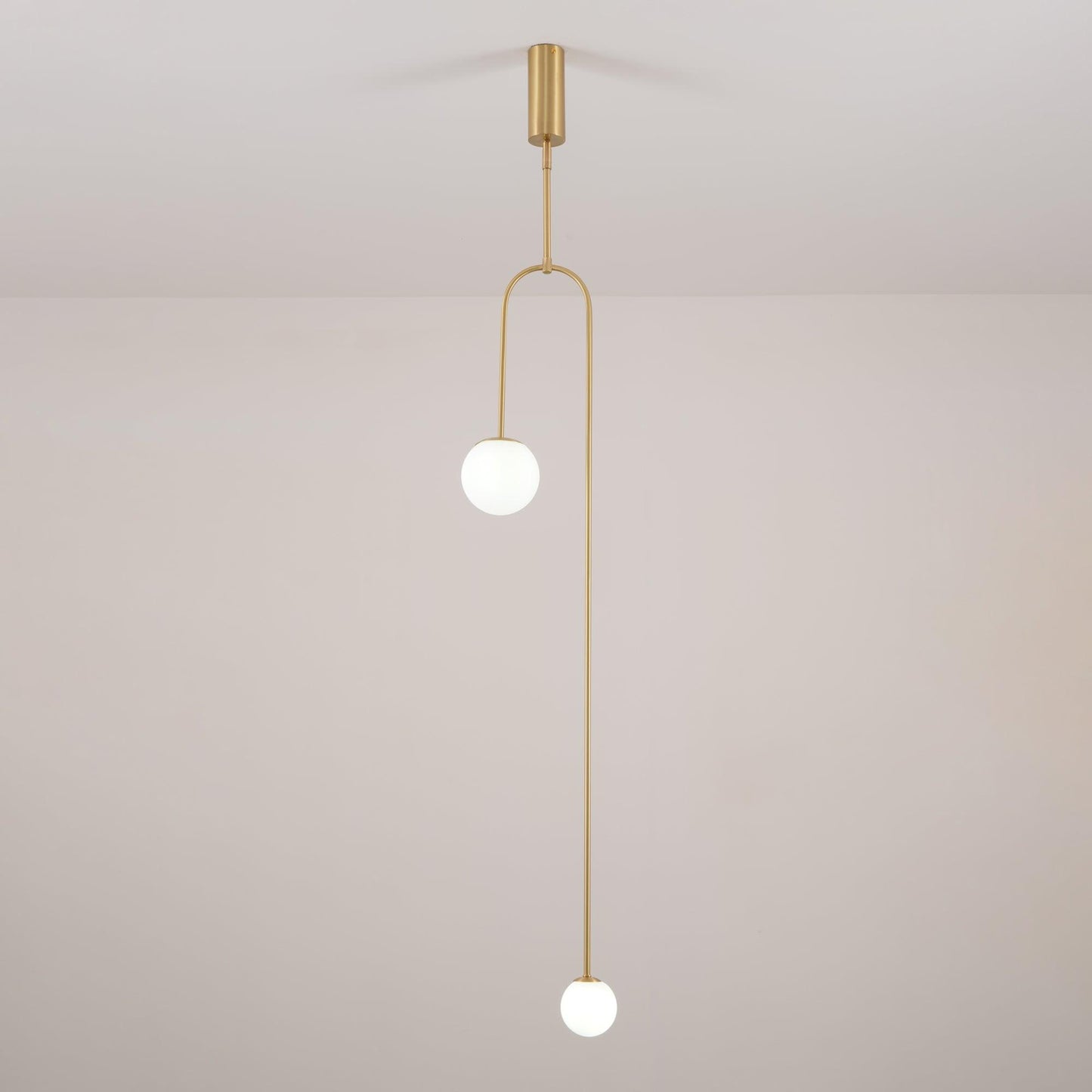 Oslo Opal Glass Globe Chandelier