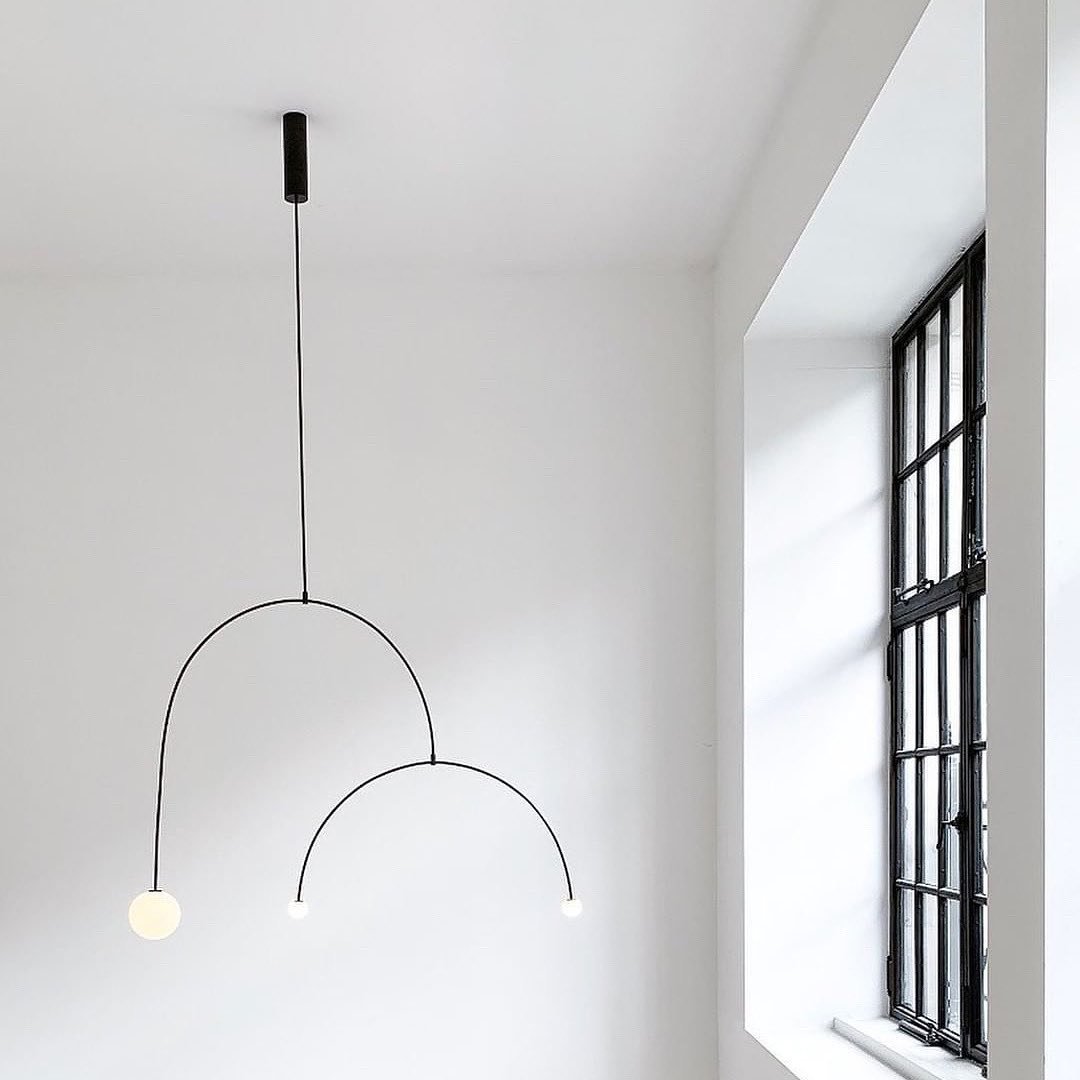 Oslo Opal Glass Globe Chandelier