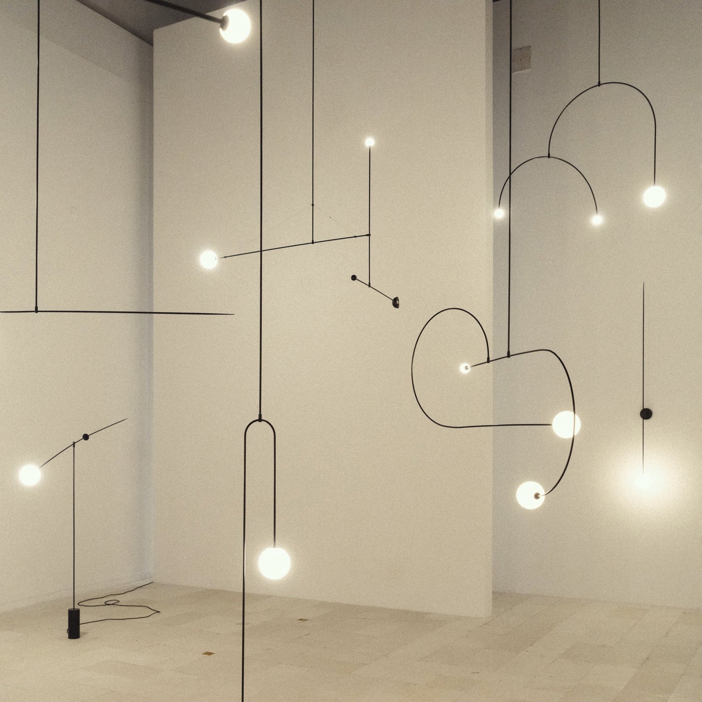 Oslo Opal Glass Globe Chandelier