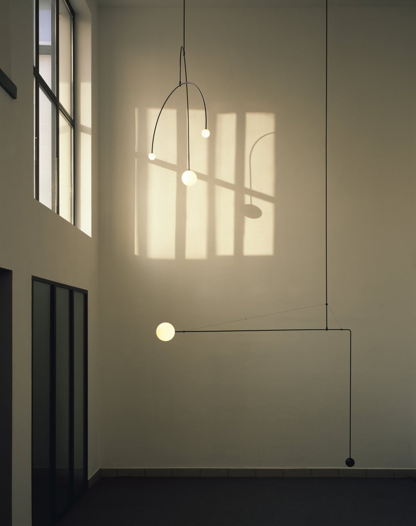 Oslo Opal Glass Globe Chandelier
