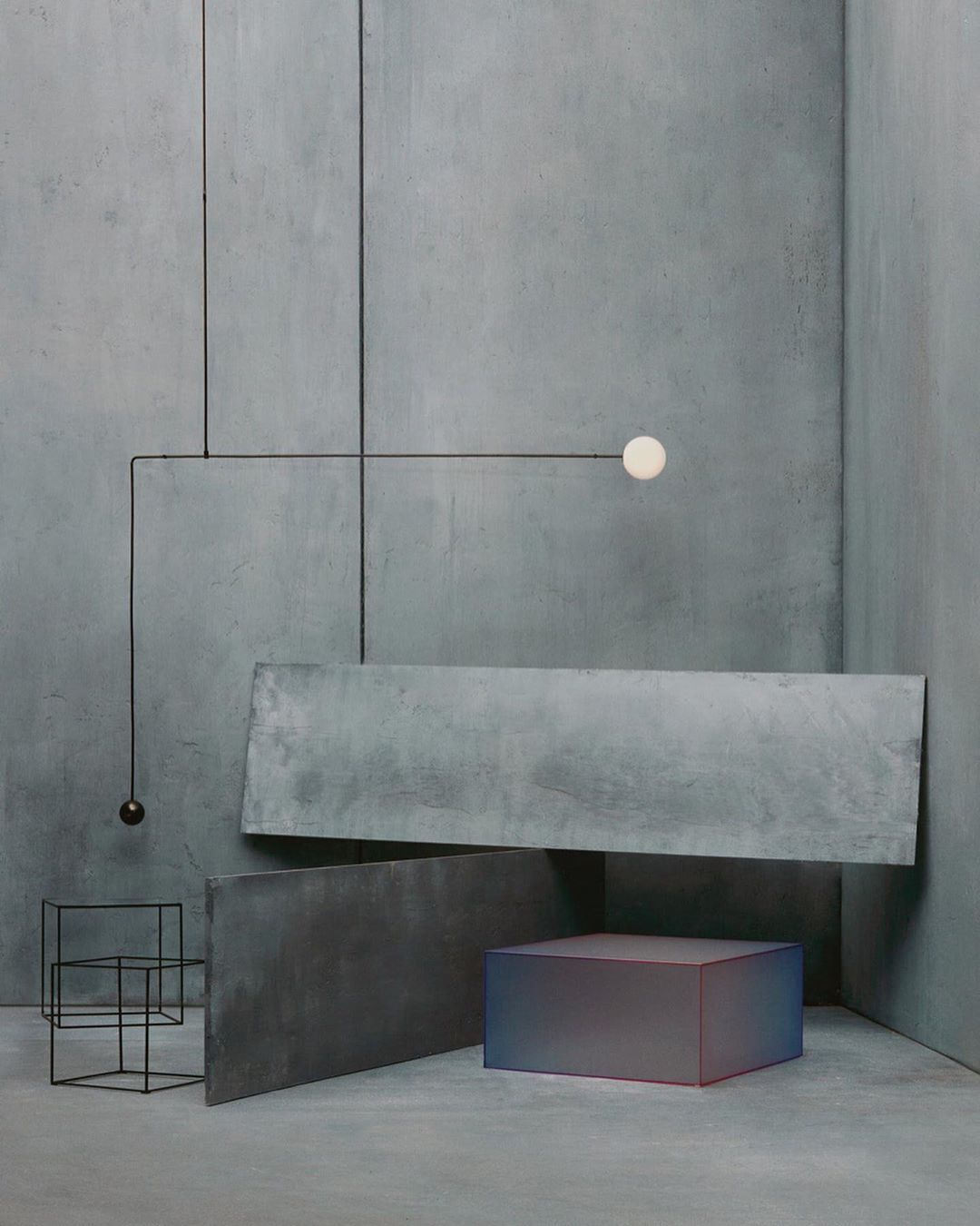 Oslo Opal Glass Globe Chandelier