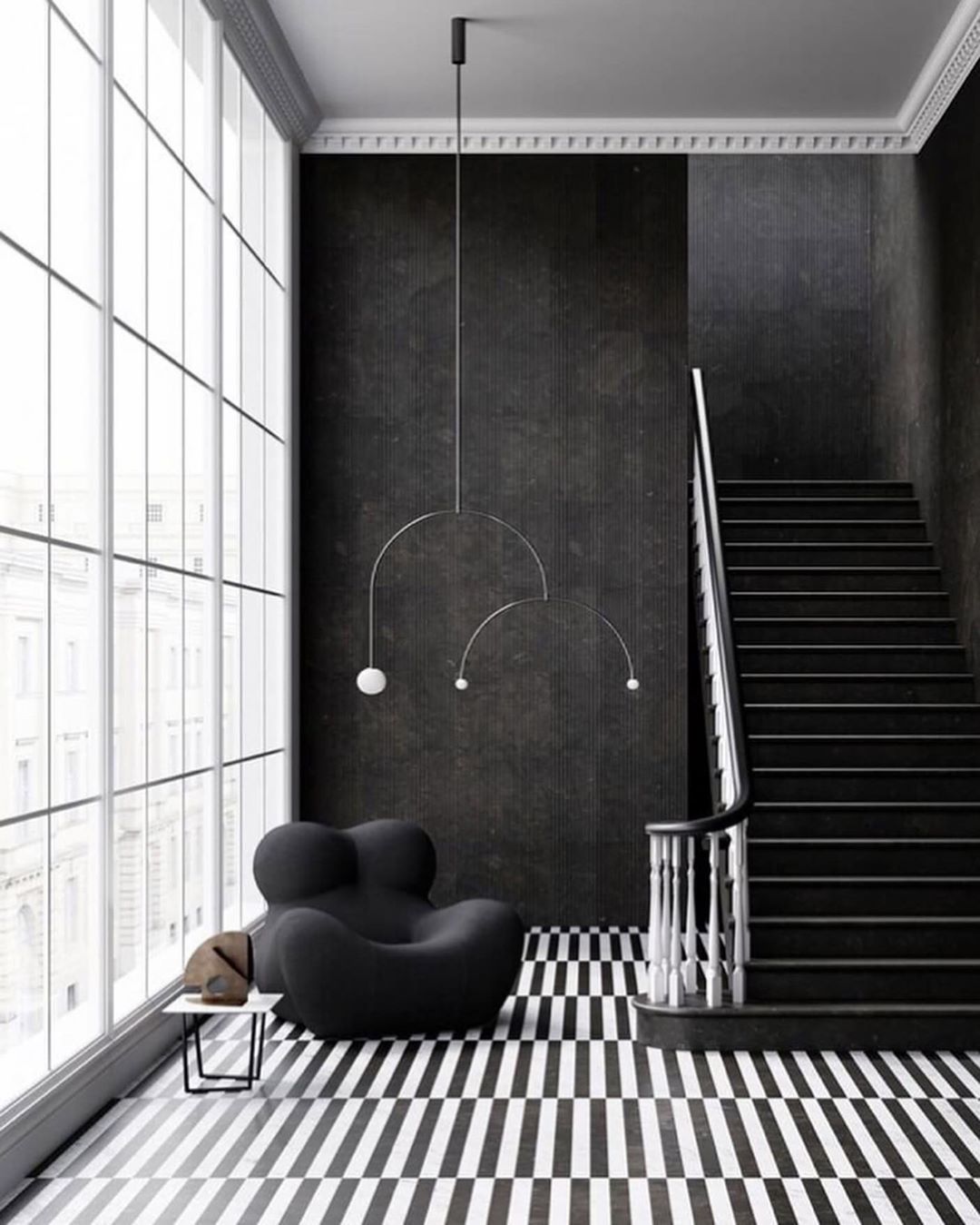 Oslo Opal Glass Globe Chandelier
