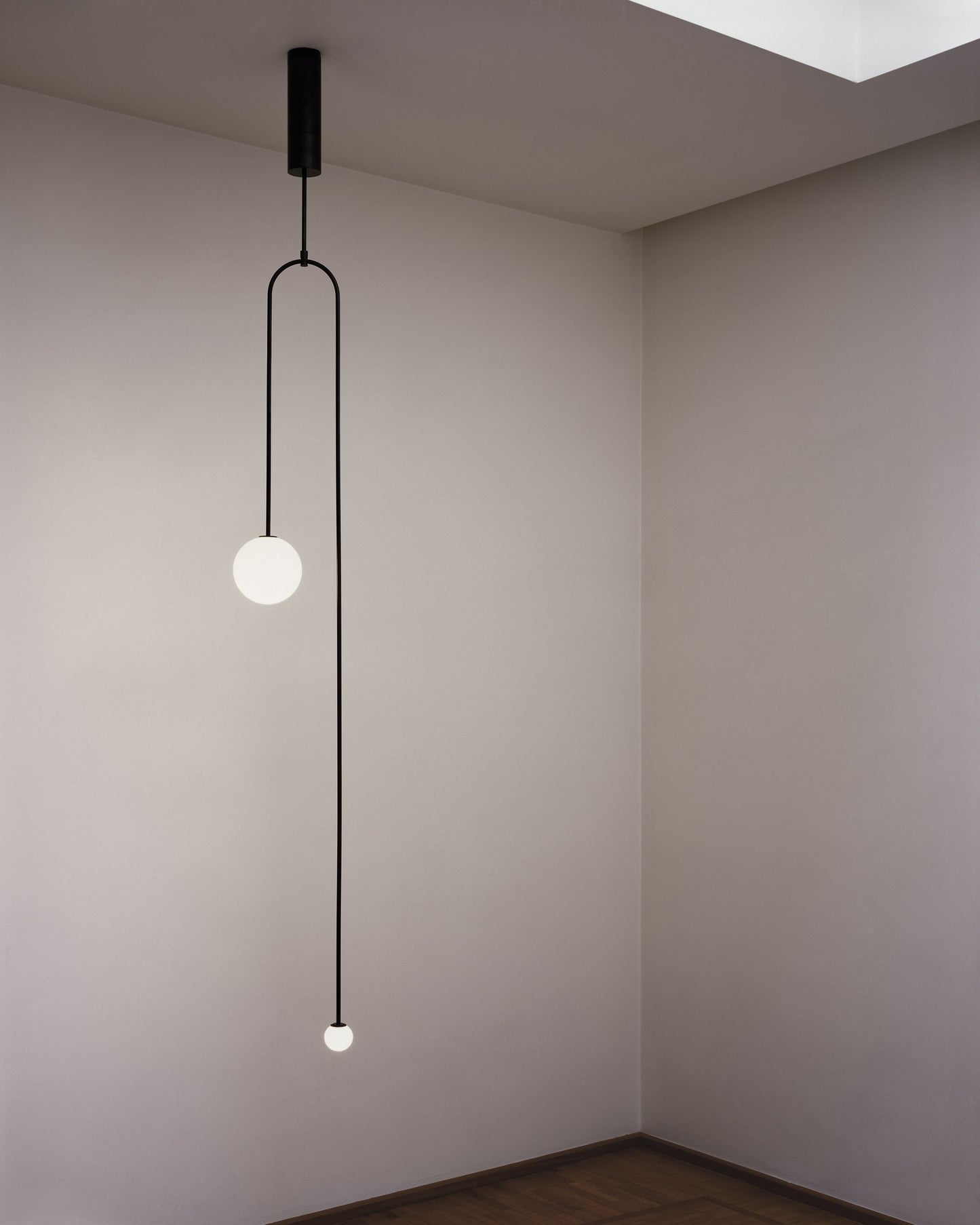 Oslo Opal Glass Globe Chandelier