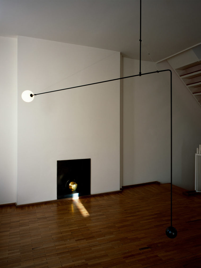 Oslo Opal Glass Globe Chandelier