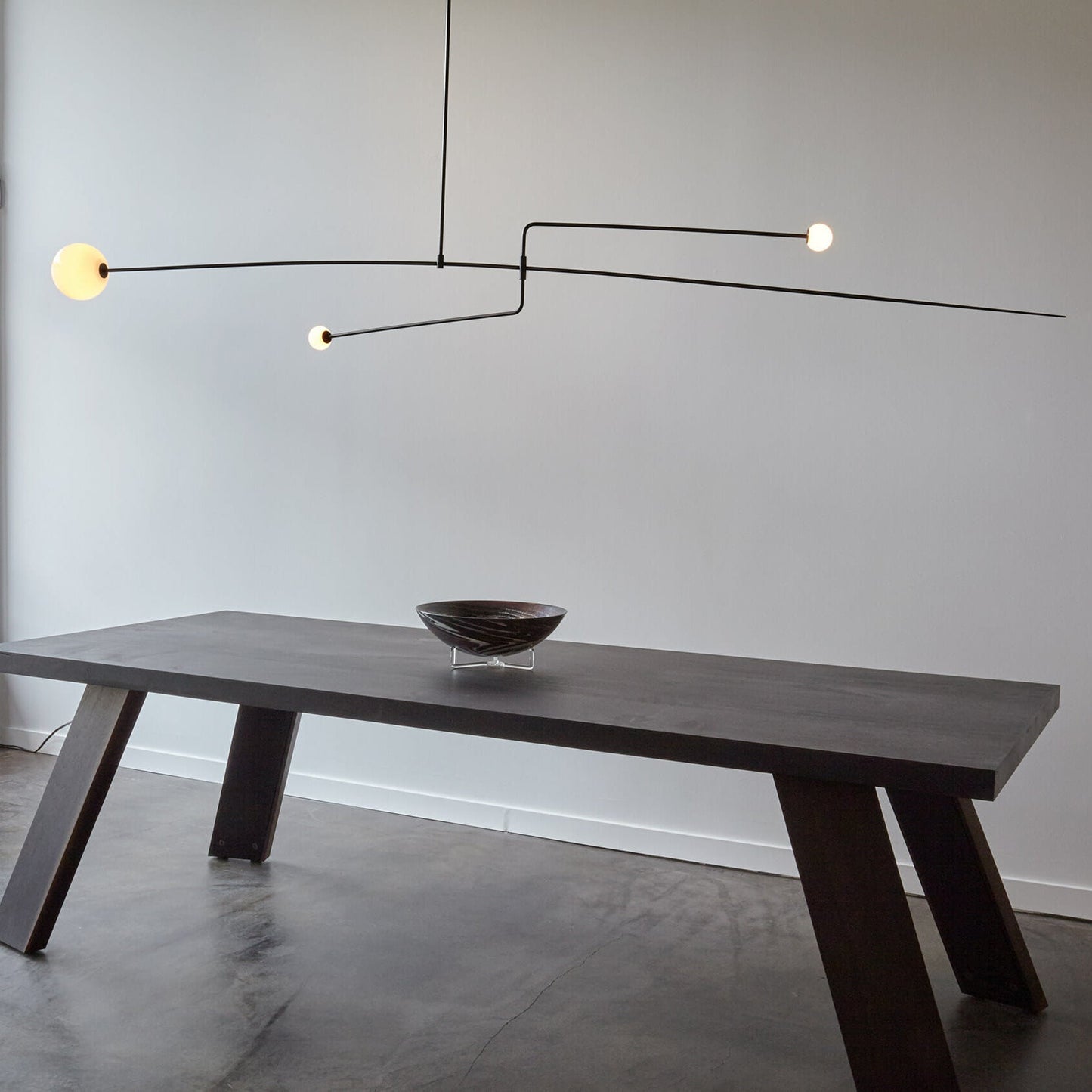 Oslo Opal Glass Globe Chandelier