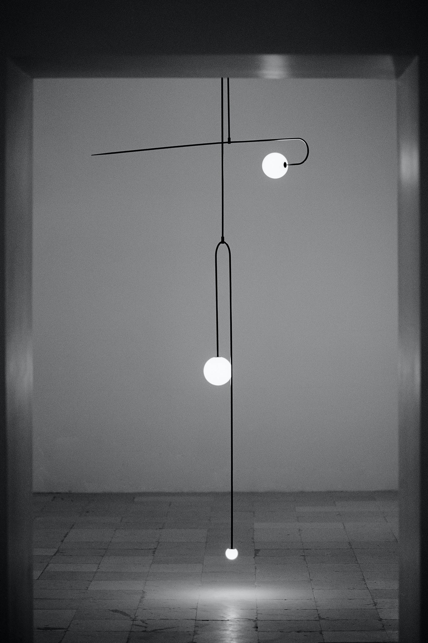 Oslo Opal Glass Globe Chandelier