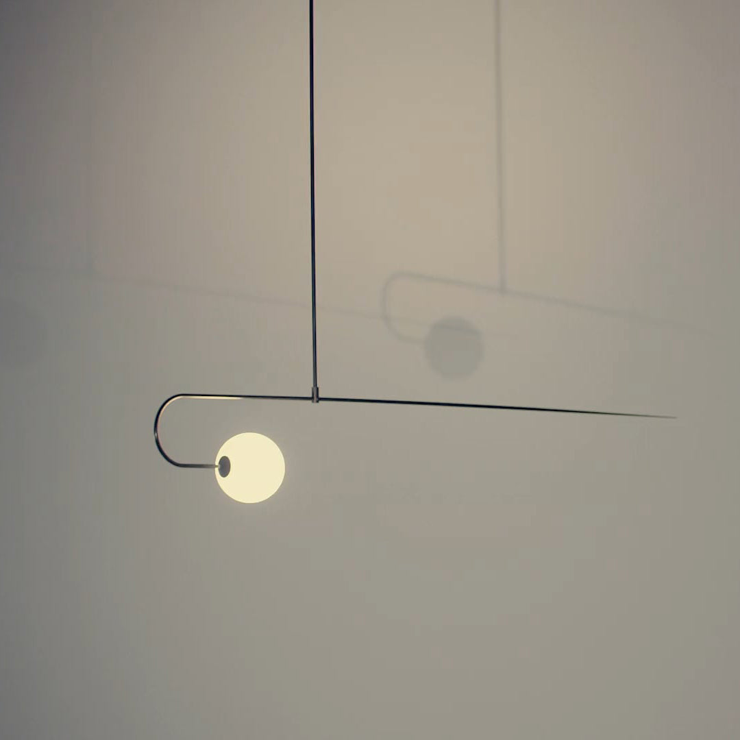 Oslo Opal Glass Globe Chandelier