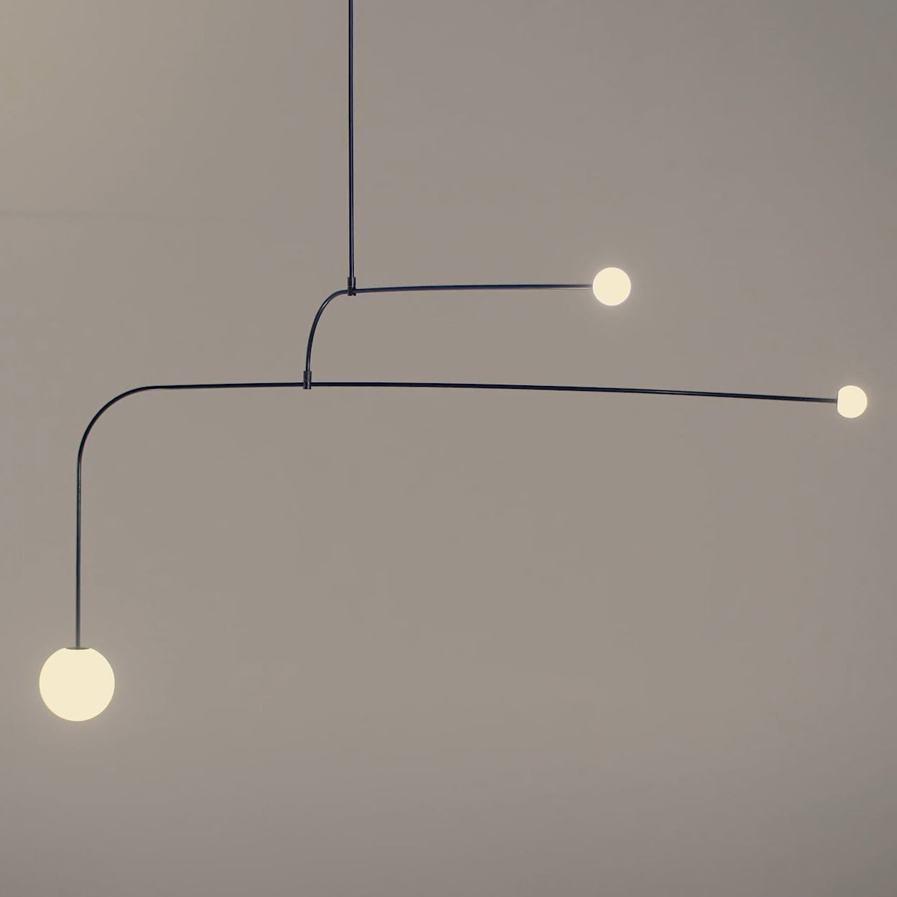 Oslo Opal Glass Globe Chandelier
