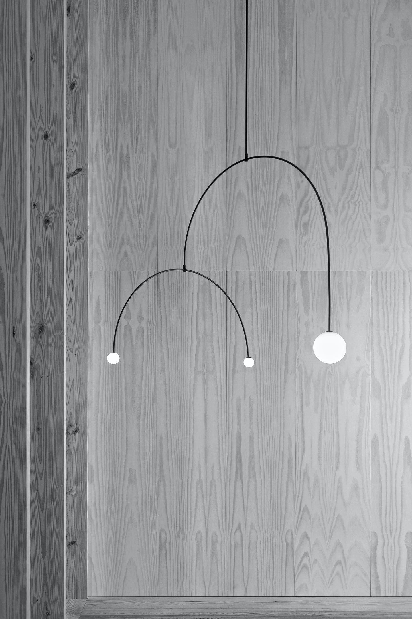Oslo Opal Glass Globe Chandelier
