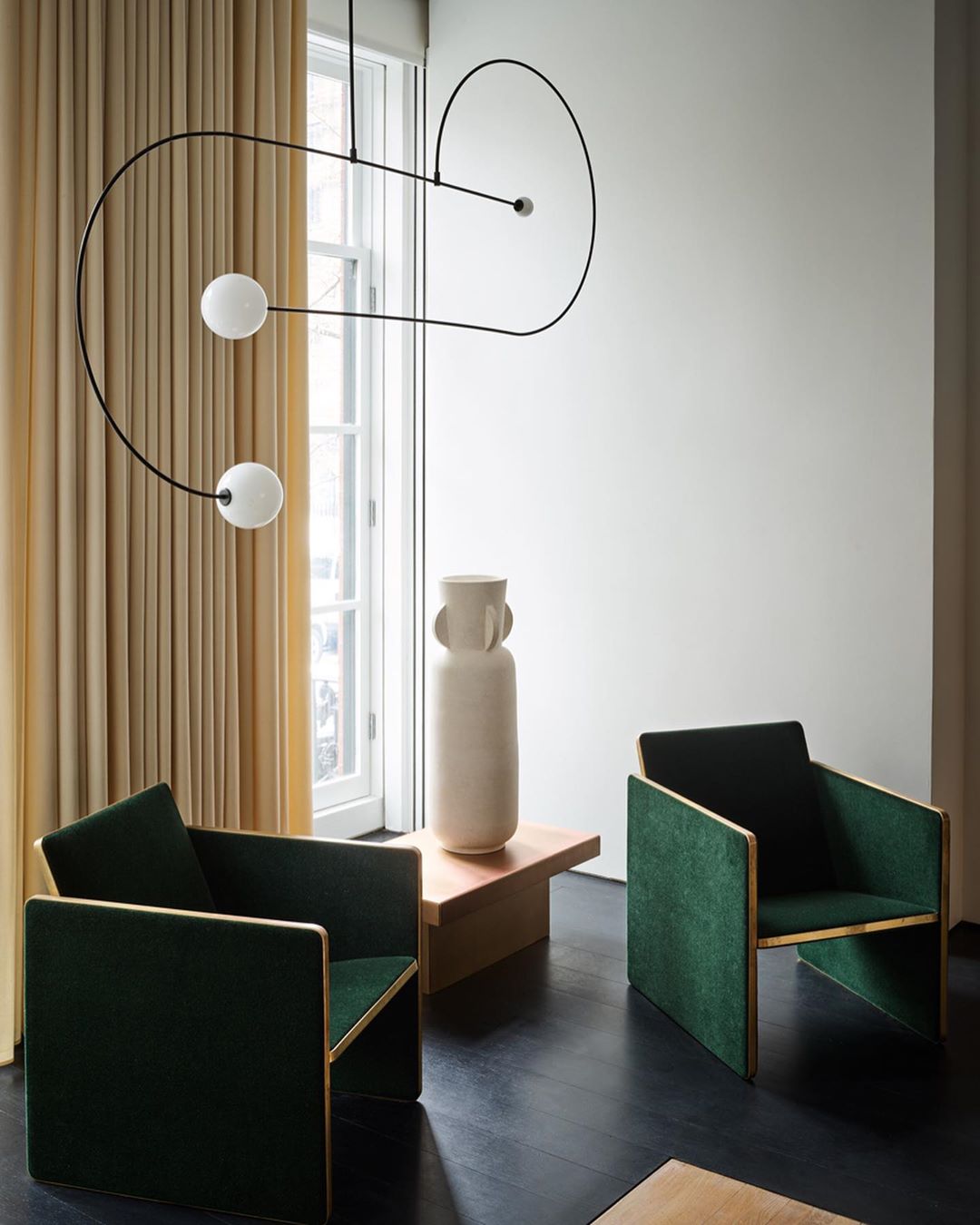 Oslo Opal Glass Globe Chandelier