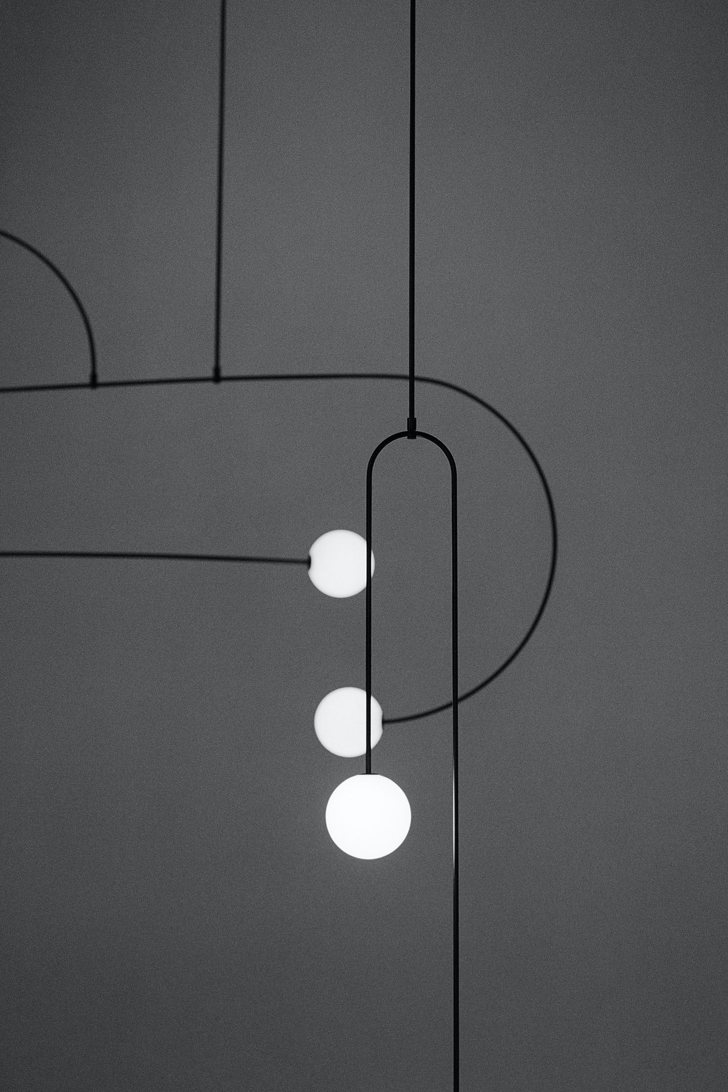 Oslo Opal Glass Globe Chandelier