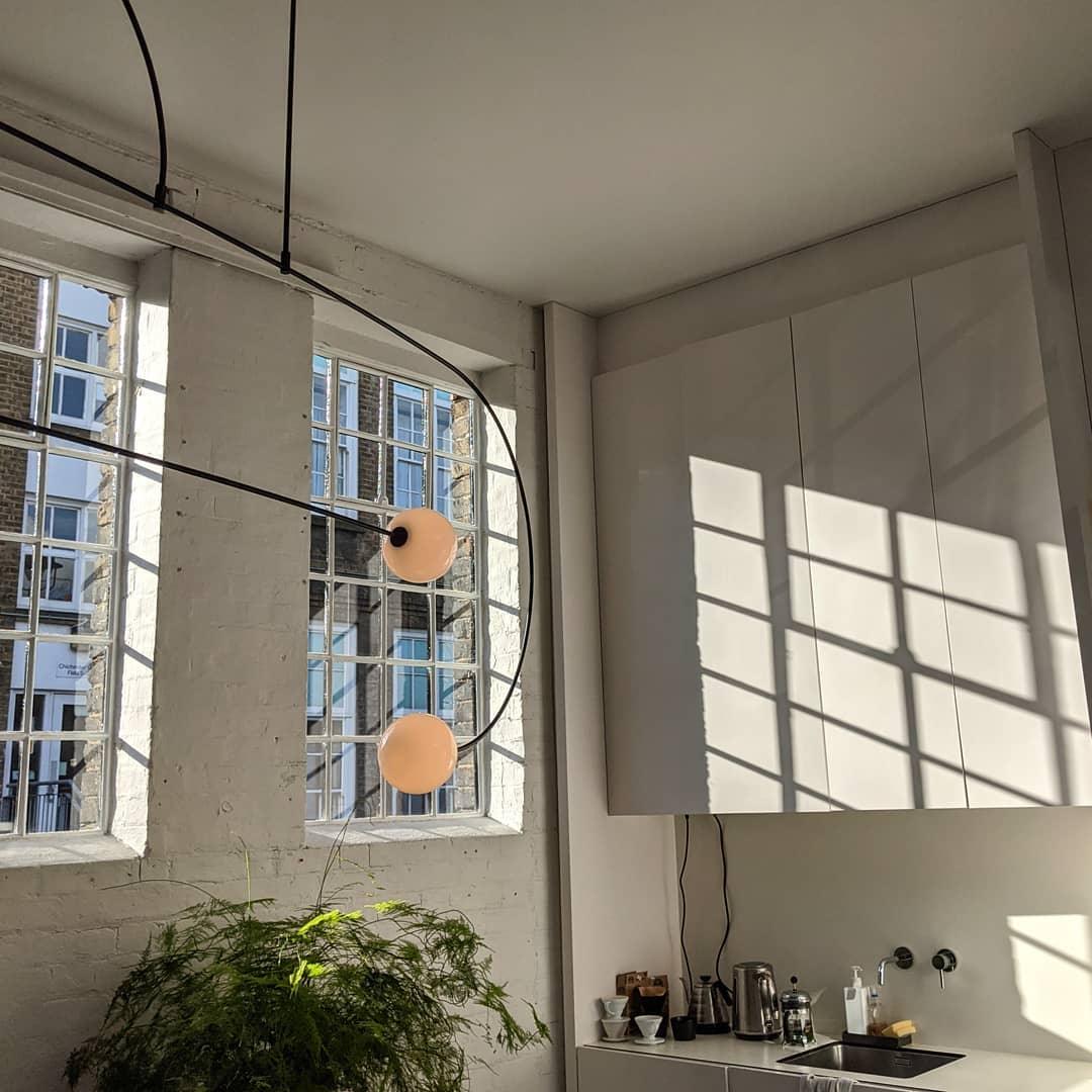 Oslo Opal Glass Globe Chandelier