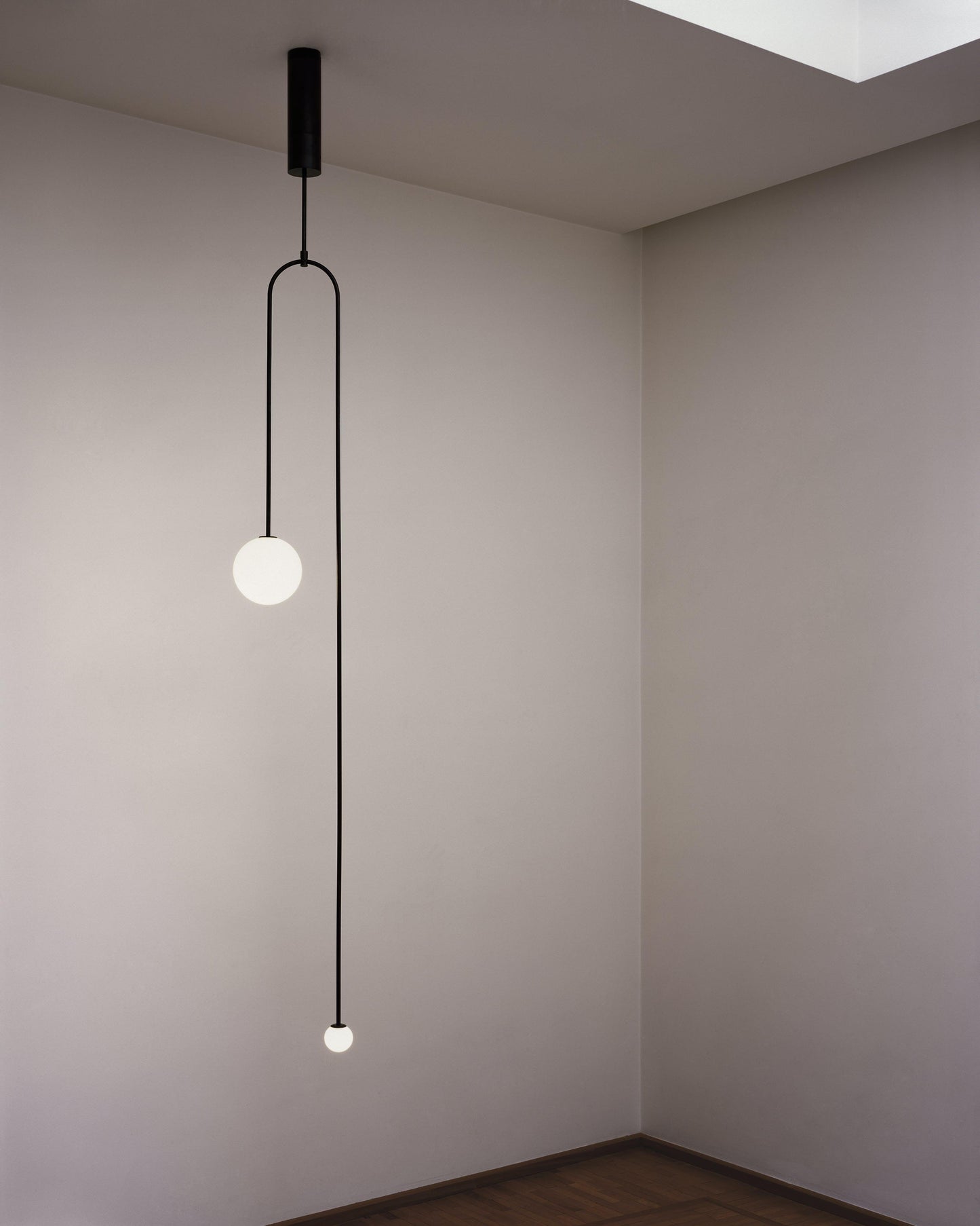 Oslo Opal Glass Globe Chandelier