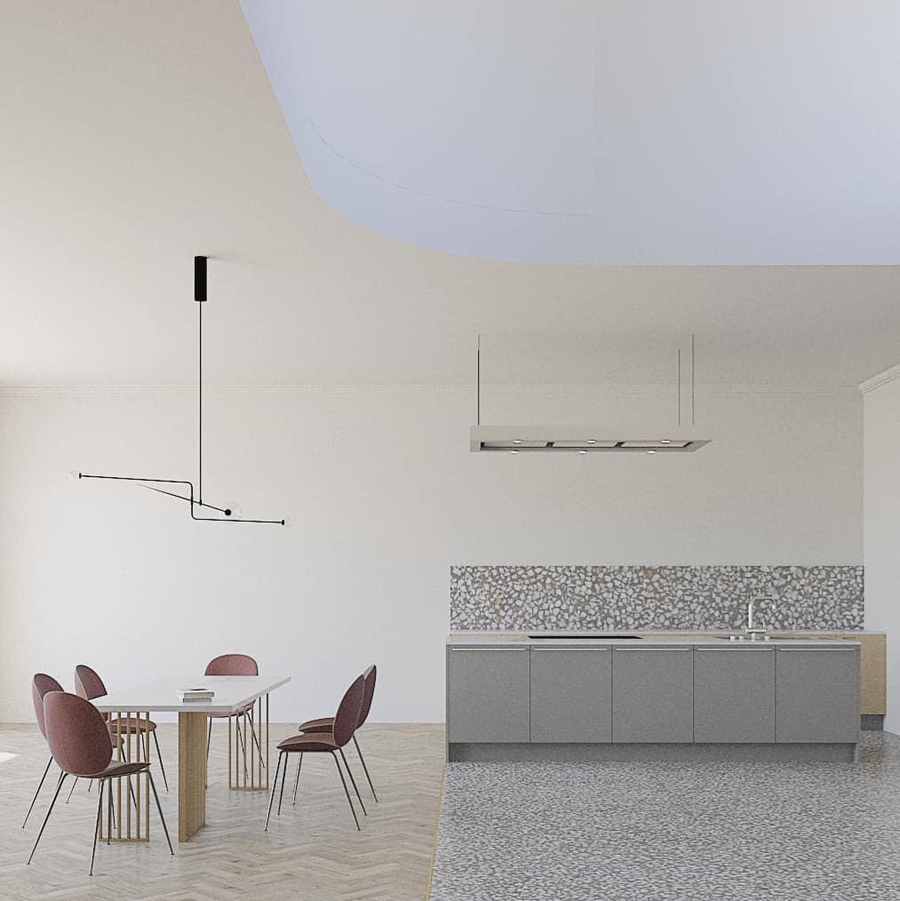 Oslo Opal Glass Globe Chandelier