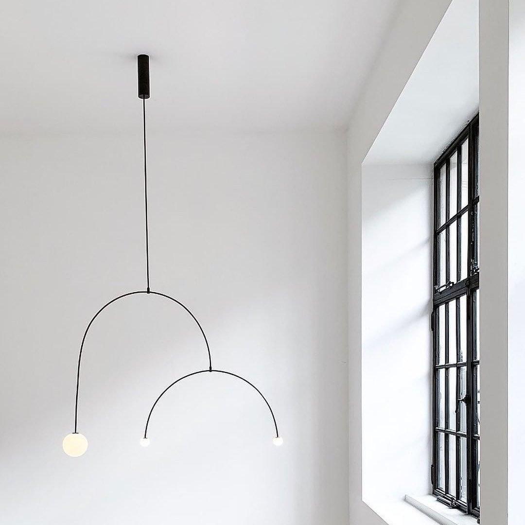 Oslo Opal Glass Globe Chandelier