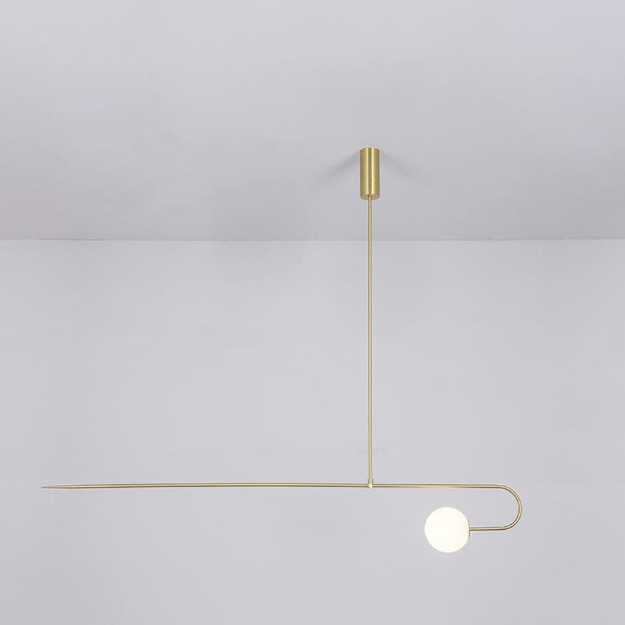 Oslo Opal Glass Globe Chandelier