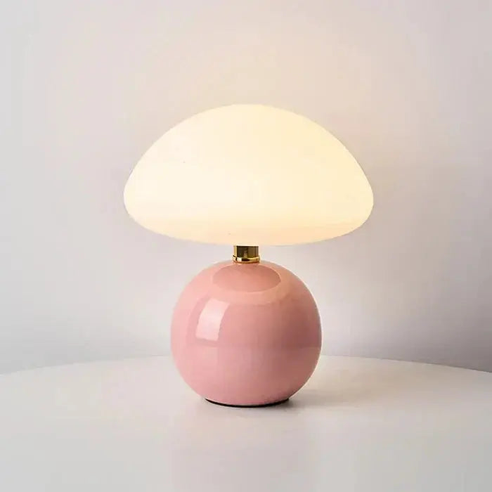 Moduli - Mushroom Table Lamp - Modern Bauhaus Accent Lamp Erbstuk