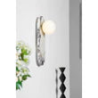 Aria Marble Wall Lamp — Modular Stone Sconce with Opaline Glass Globes