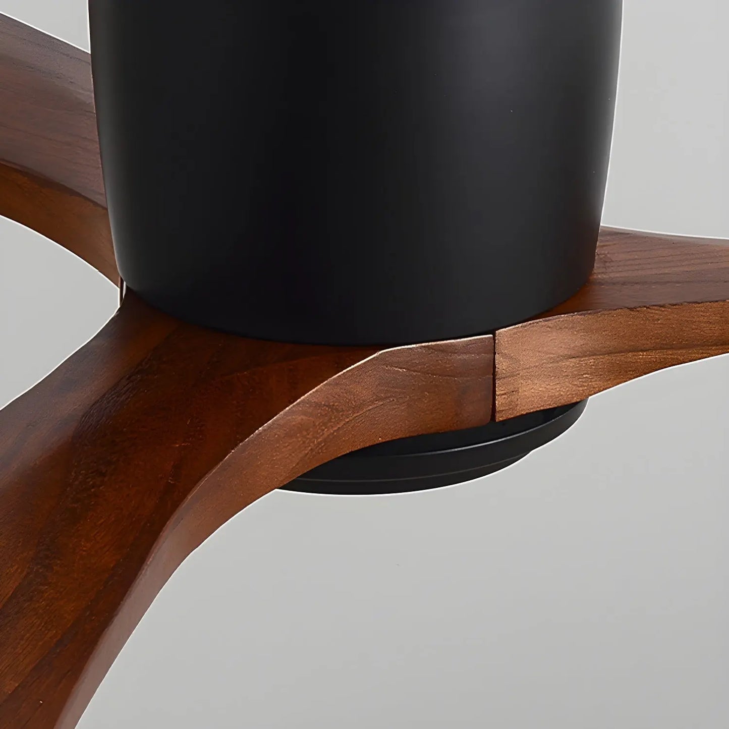 Nordic Wooden Ceiling Fan Light Erbstuk