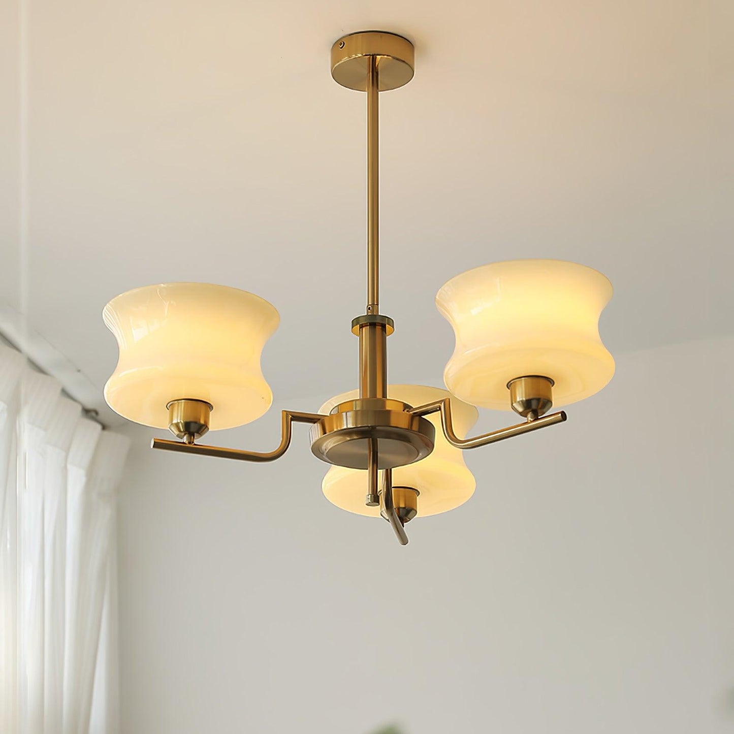 Astoria Art Deco Globe Chandelier