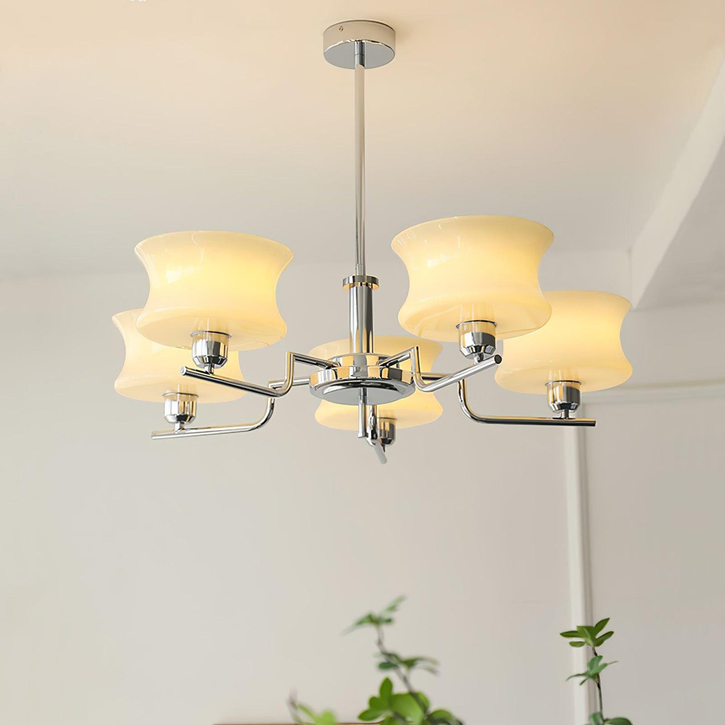Astoria Art Deco Globe Chandelier