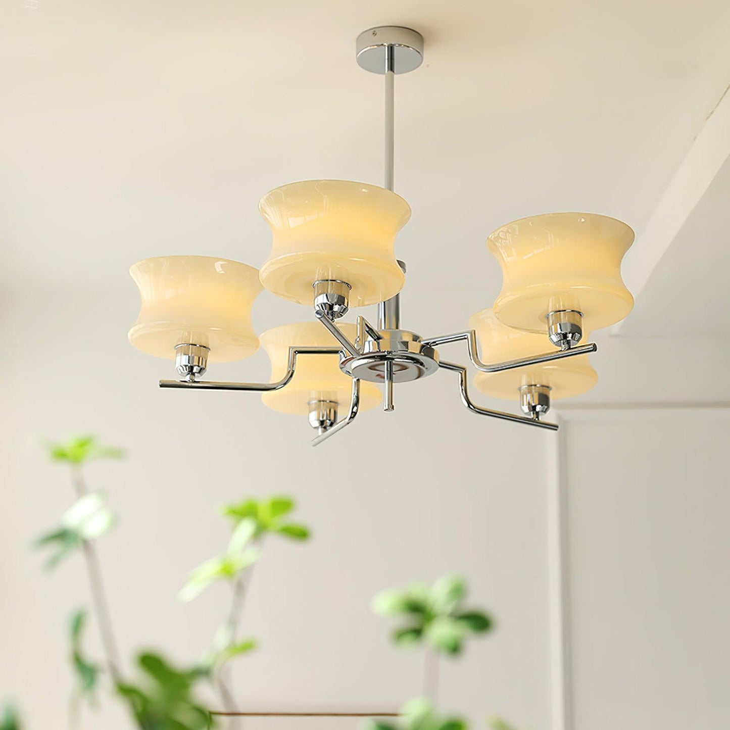 Astoria Art Deco Globe Chandelier