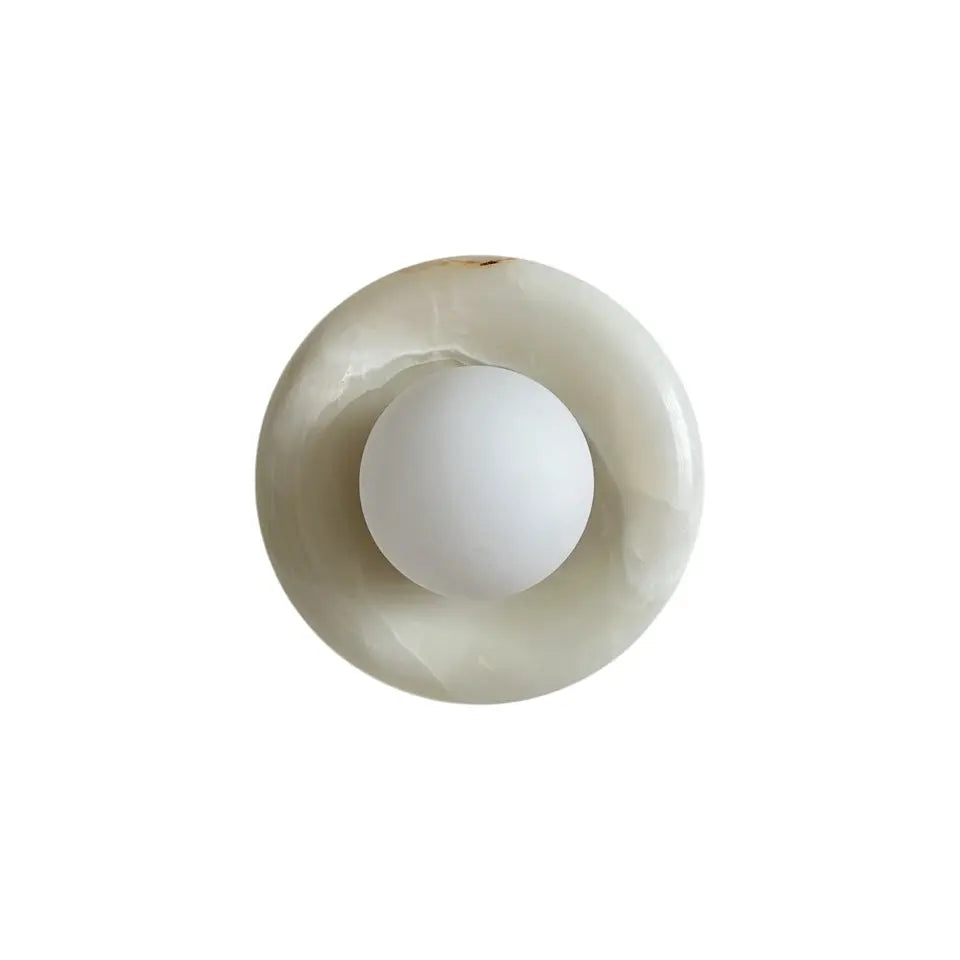 Orli White Onyx Sconce Erbstuk