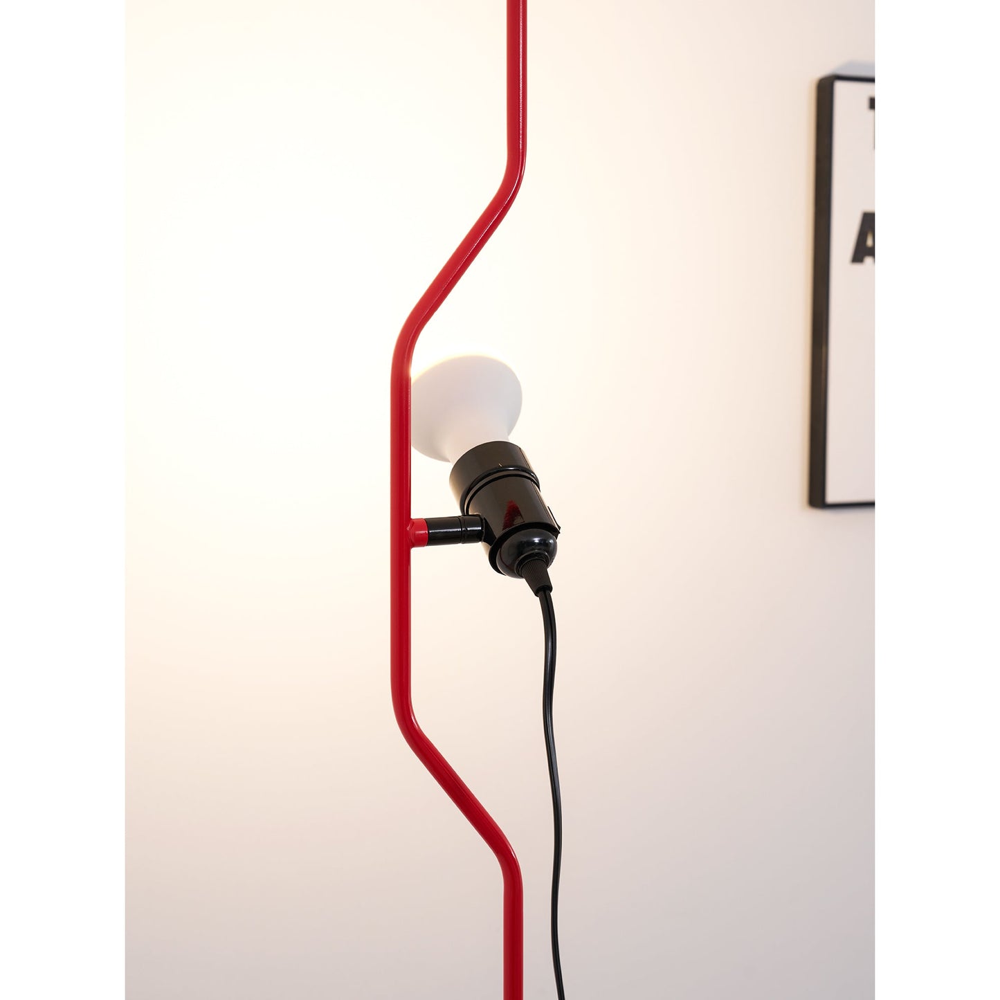 Adjustable Tension Rod Floor to Ceiling Lamp