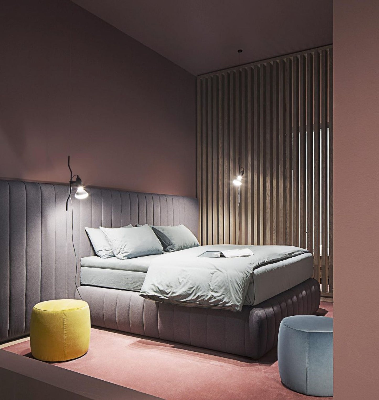 Adjustable Tension Rod Floor to Ceiling Lamp