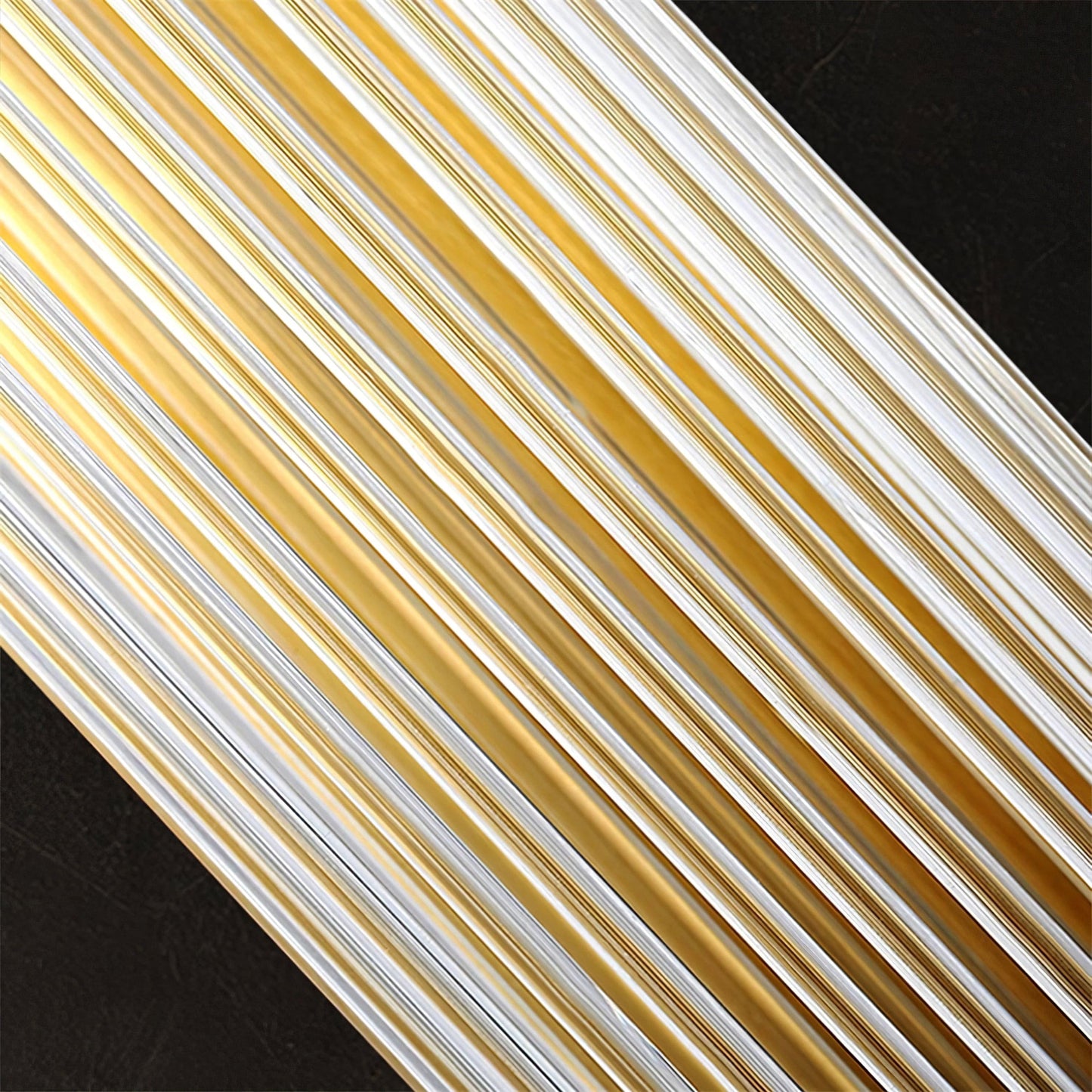 Reeded Glass Column Wall Sconce
