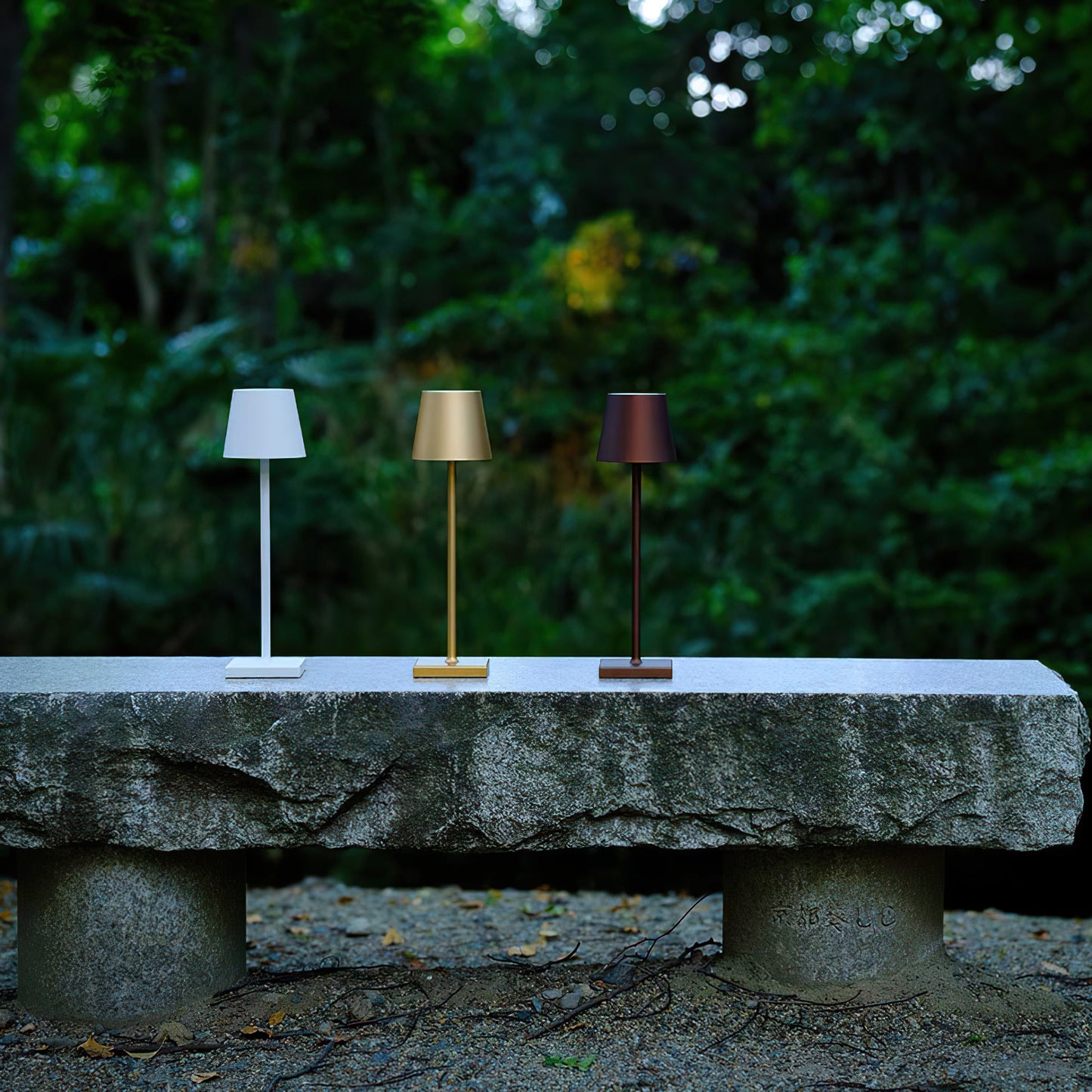Aluminium Dome Cordless Table Lamp