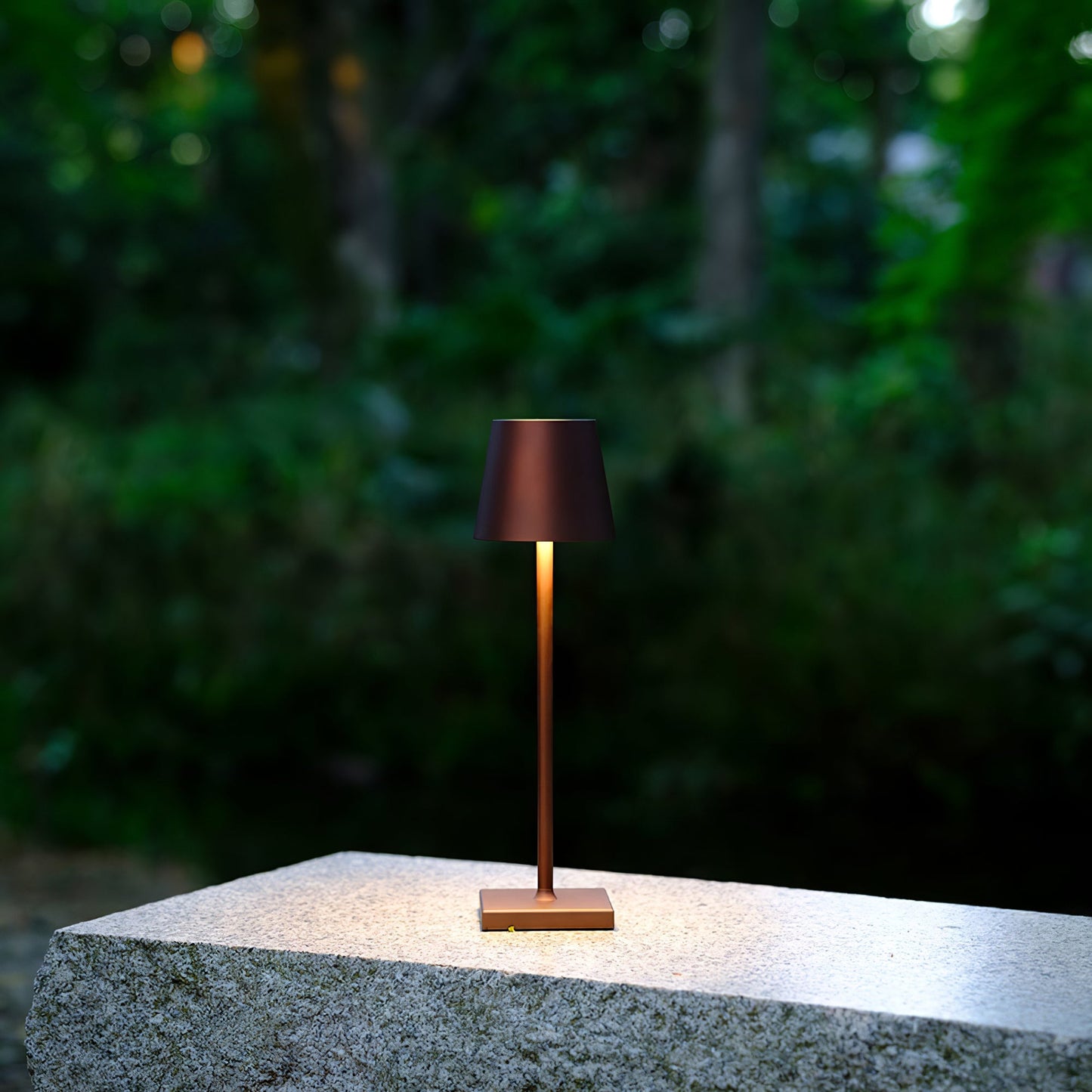 Aluminium Dome Cordless Table Lamp