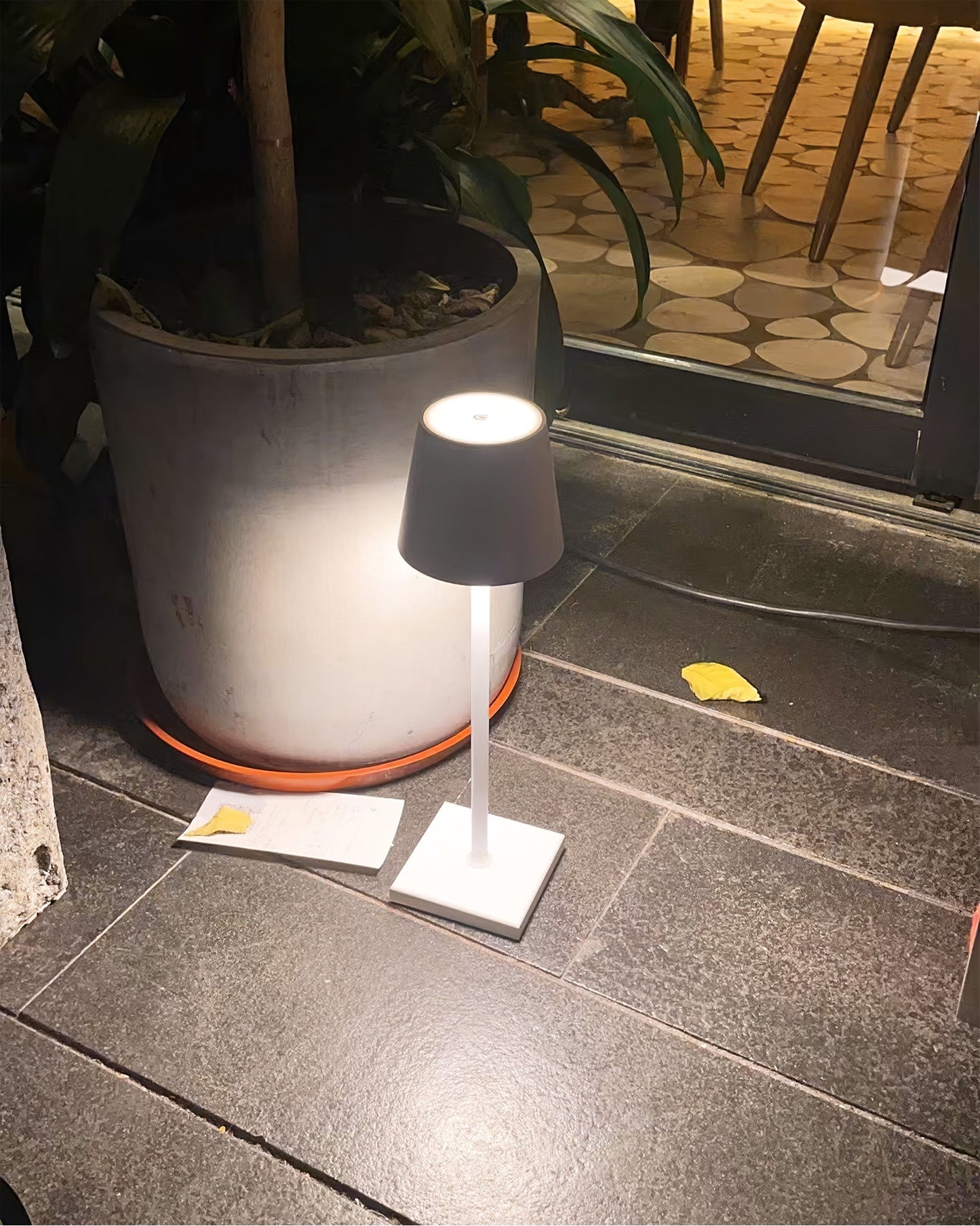 Aluminium Dome Cordless Table Lamp
