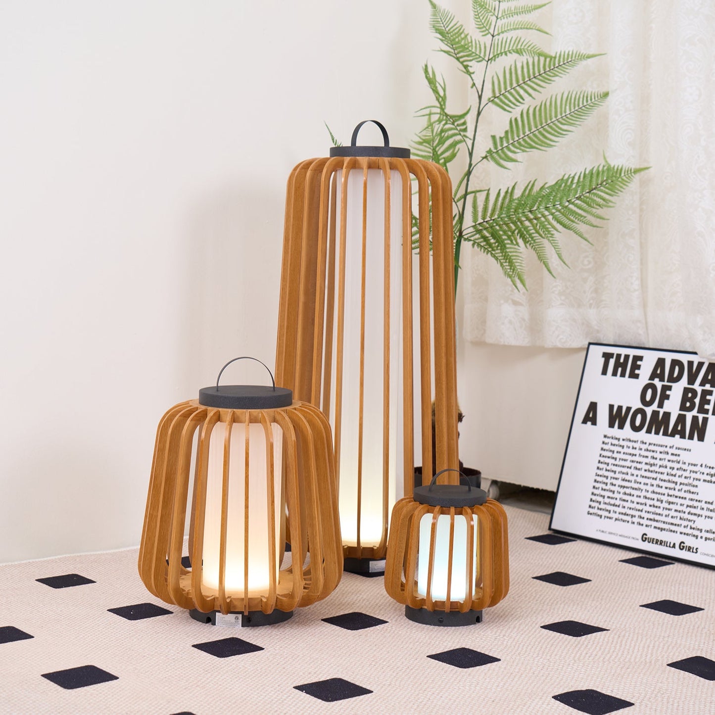 Weatherproof Column Outdoor Table Lamp