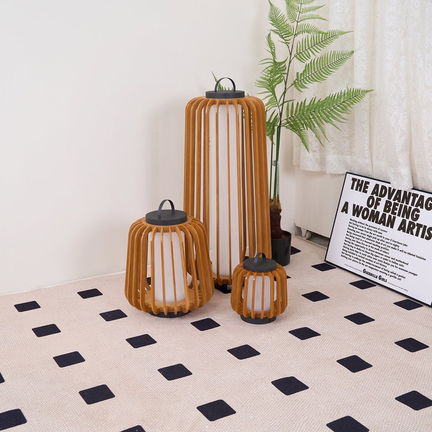 Weatherproof Column Outdoor Table Lamp