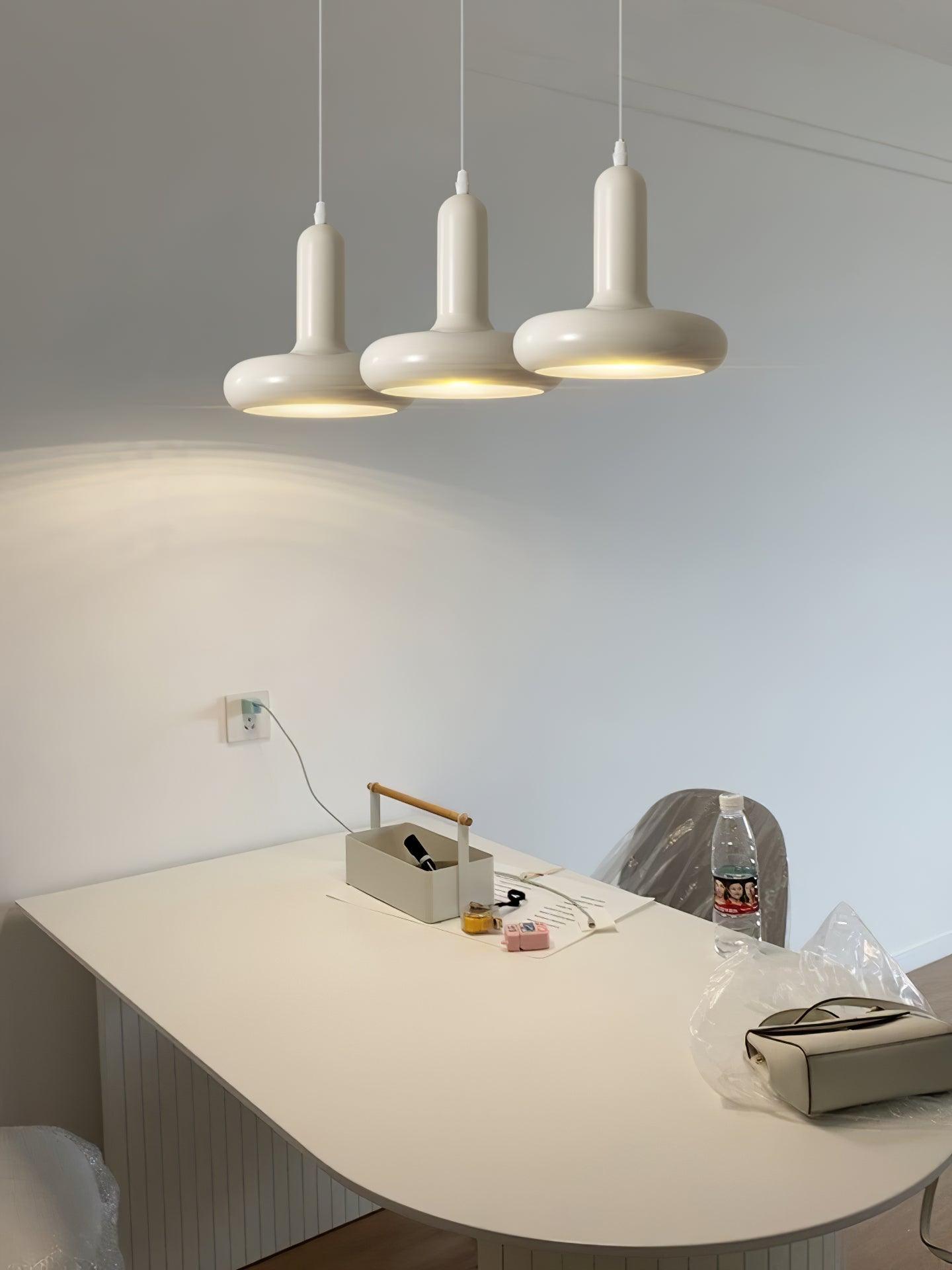 Odense Cream Metal Pendant Light
