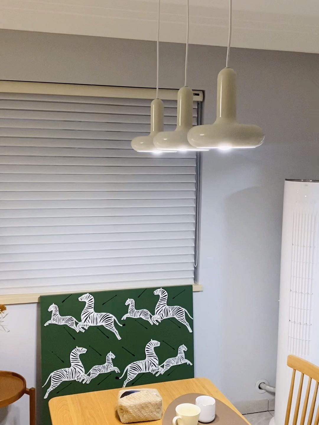 Odense Cream Metal Pendant Light