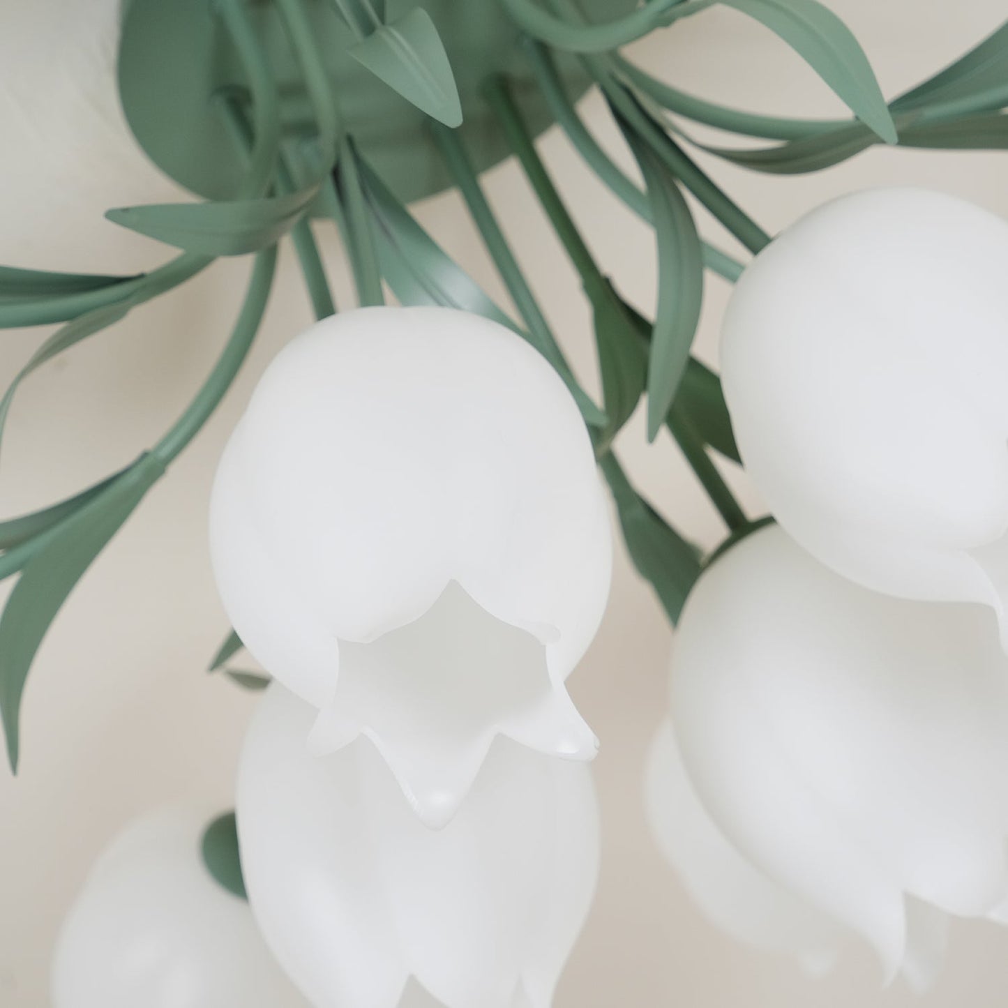 Bell Flower Branch Semi-Flush Ceiling Light — Multi-Head