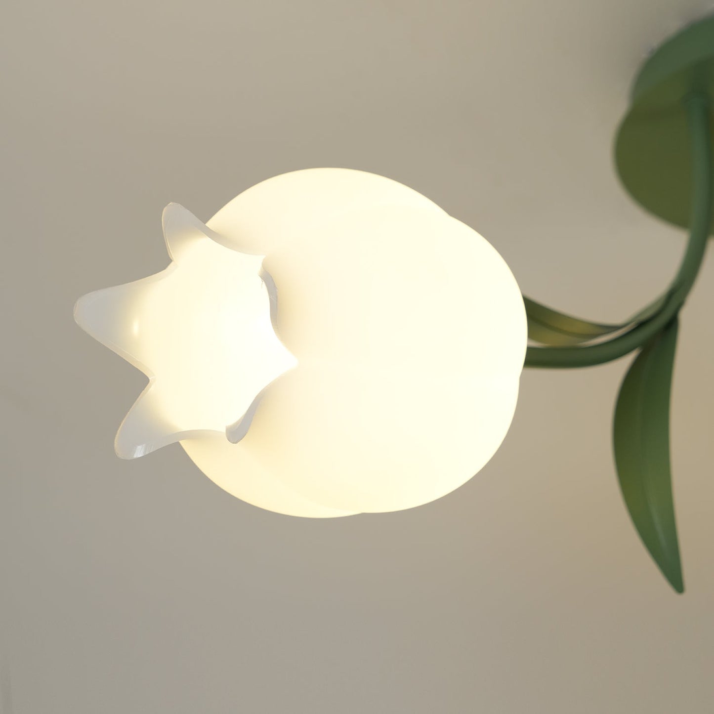 Bell Flower Branch Semi-Flush Ceiling Light — Multi-Head